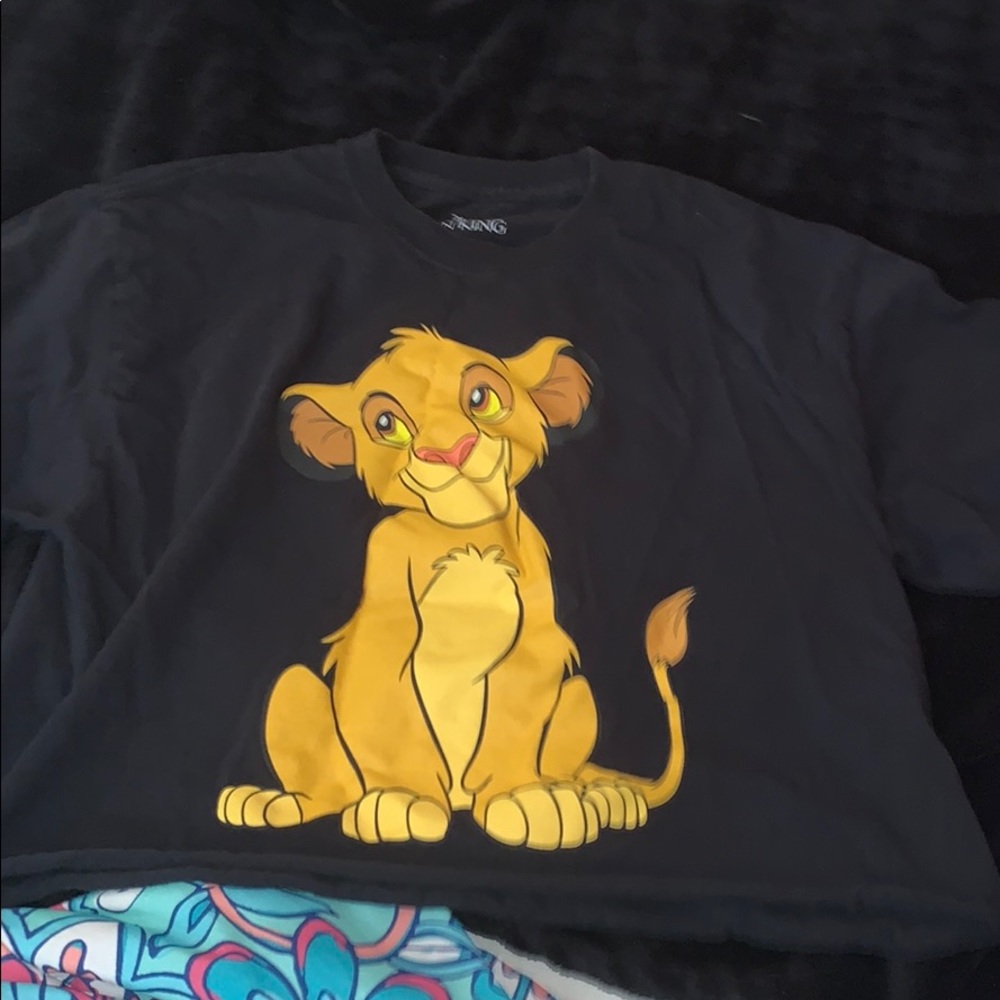 Lion king crop top